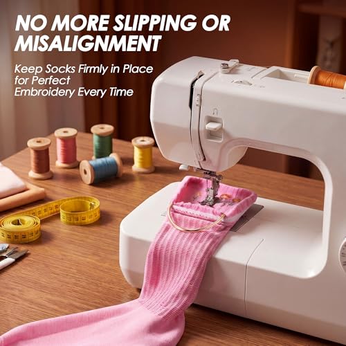 Sock Hoop for Embroidery Machine – 2 Adults + 1 Kid Embroidery Hoop Kit