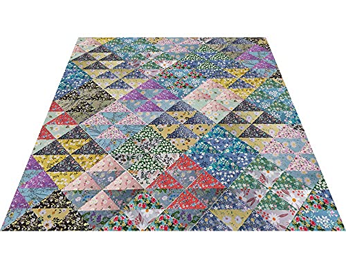8"x8" 25pcs Cotton Fabric Squares for Sewing Quilting Supplies-Floral - color: Floral, size: 25 PCS 8"x8"