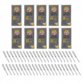 50 PCS Embroidery Sewing Machine Needles for Brother Size 75/11 130/705H HAx1 Sewing Needles for Brother Sewing Machine (5 Pack of 10 Needles) - style: 50pcs- 75/11