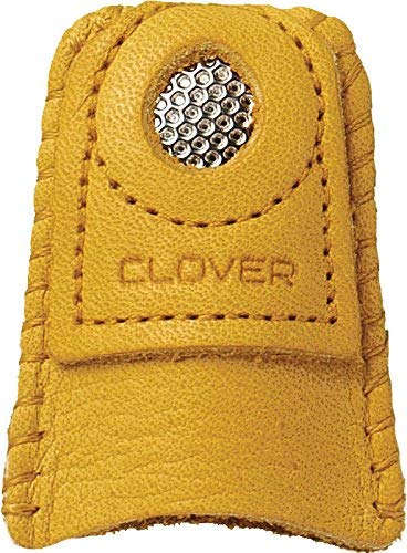 Clover 614C Leather Coin Thimble - style: Leather Coin Thimble