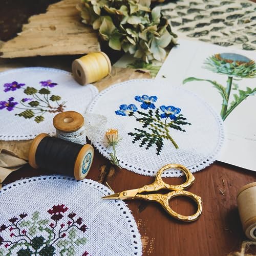 Essentials By Leisure Arts Aida Cloth, 14 Count, Oatmeal Cross Stitch Fabric, Embroidery Fabric, Cross Stitch Supplies for Crafting, Stitching, and Sewing Projects 30X36