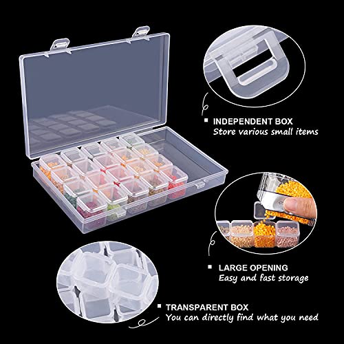 Diamond Painting Accessories,Diamond Painting Tools with Cute Blue Roller and Diamond Embroidery Box for DIY Diamond Painting Art - color: Blue