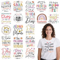 Spanish Bible Verse Iron on Transfers - 20Pcs Falueqg Dtf Transfers Ready to Press, Coloful Inspirational Saying Iron on Decal Patches, Cristianos Españoles Heat Stickers for DIY Tshirts Clothes - color: Spanish Bible Verse963