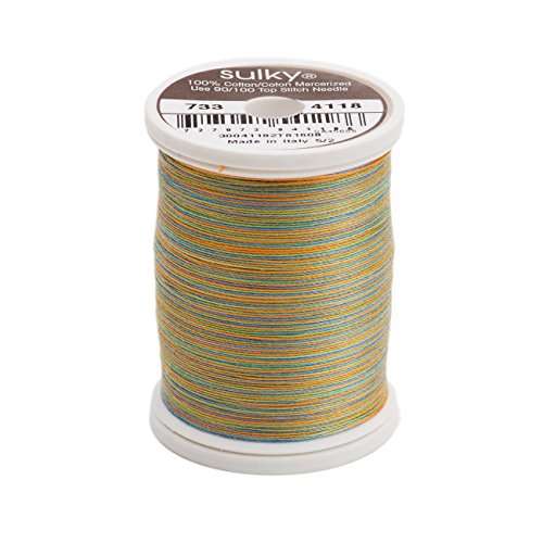 Sulky 733-4118 Blendables Thread for Sewing, 500-Yard, Caribbean - color: Caribbean