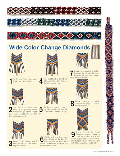 Friendship Bracelets 101: Fun to Make, Wear, and Share! (Design Originals) Step-by-Step Friendship Bracelet Patterns for Beginners, Kids, and Teens - Make Knotted Embroidery Floss Jewelry [BOOK ONLY]