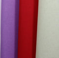 KCS 3 pc of 15" x 18"(38cmx45cm) Counted Cross Stitch Cotton Aida Cloth Needlework Rolled Fabric Box,18CT,Light Green+Lavender+Red - color: Light Green+lavender+red, size: 18CT