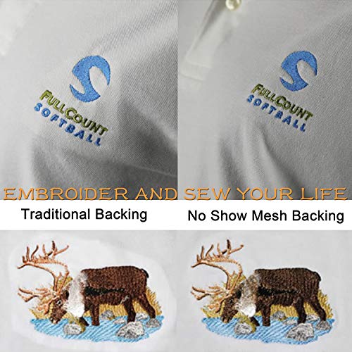 New brothread No Show Mesh Embroidery Stabilizer 12" x 10 Yd Roll - size: 12" x 10yd roll