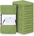 Utopia Towels Kitchen Bar Mops, Pack of 12, 16x19 in, 100% Cotton, Green - color: Green, size: 12 Pack