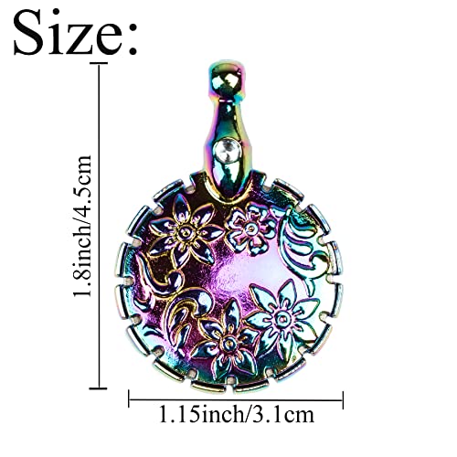 J.CARP 2Pcs Yarn Cutter Pendants, Gold Metal Thread Cutter Pendant for DIY Sewing Tools - color: Dazzle color