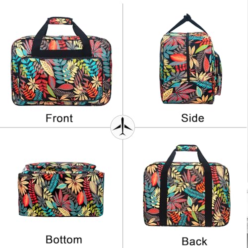 Sewing Machine Carrying Case，Sewing Machine Carrying Case Tote Bag，Universal Tote Storage Bag with Pockets and Handles, Suitable for Most Standard Singer, Janome (Black) - color: Black