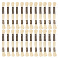 HARFINGTON 24 Skeins Embroidery Floss 8m Each Egyptian Long Fiber Cotton Cross Stitch Thread 26S/2x6 for Embroidery Projects Bracelet, Cream - color: Cream
