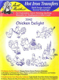 Chicken Delight Aunt Martha's Embroidery Transfer