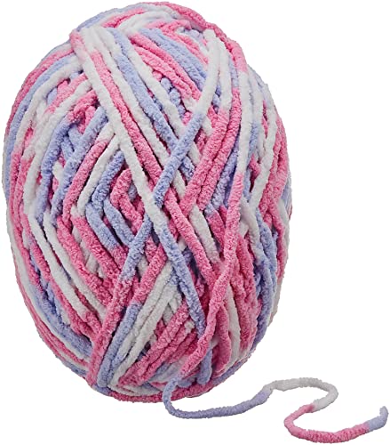 BERNAT BABY BLANKET YARN 300G 10.5 OZ, PINK BLUE OMBRE - color: Pink/Blue Ombre, size: 1 Pack