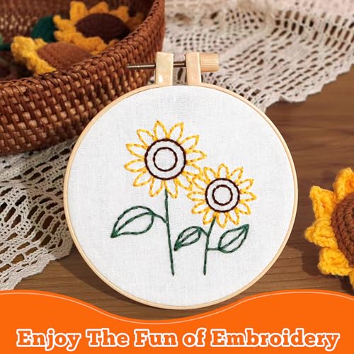 10 PCS White Cotton Embroidery Fabric Cloth (9.8 × 9.8 Inch) - size: 9.8 × 9.8 Inch