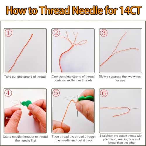 6PCS Cross Stitch Bookmark Kit for Adult Beginners flowers Cross Stitch Kits with Backing Felt Floss Instruction DIY Stamped Embroidery Bookmark Kit for Starter Adults Book Lovers (2.3x7.8 inch) - color: SQY004
