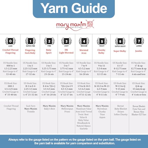 Mary Maxim Starlette Yarn, Soft Acrylic Yarn, 3.5 OZ, 180 Yards, Azure. - color: Azure