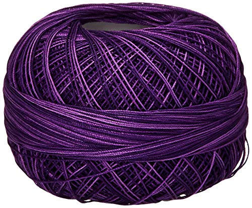 Lizbeth Size 80 HH80177 HH80 Cotton Thread 184 Yds 10G, Elderberry Jam - color: Elderberry Jam