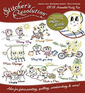 Stitcher's Revolution Iron-On Transfers-Animated Fruity Fun