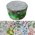 100% Cotton Quilting Fabric Jelly Roll Fabric-Morris Pattern A - color: Morris Pattern a