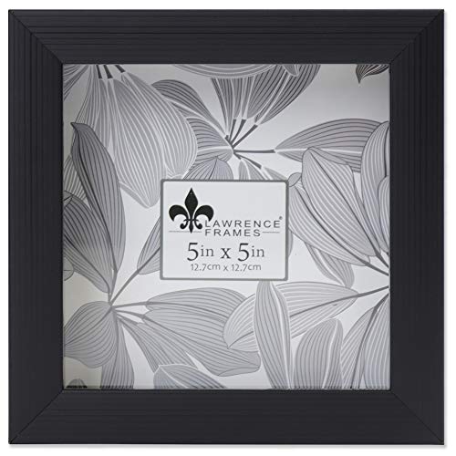 Lawrence Frames 785055 Shadow Box Frame, 5x5, Black - color: Black, size: 5 x 5 inches