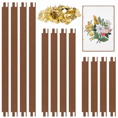 Needlepoint Stretcher Bars, 12 PCS, 8/12/16 Inch for Needlework