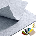 Gray Felt Fabric 36" x 36", 1 Square Yard Stiff Acrylic Felt Sheet - color: Gray, size: 36" X 36" (1 Yard)