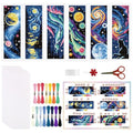 ORIGACH 6 Pack Universe Starry Night Cross Stitch Kit - style: Universe Starry Night