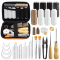 Sewing Kit for Adults, 38 Pcs Heavy Duty Sewing Kit with Upholstery Needles