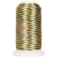 ThreadArt Polyester Machine Embroidery Thread, 1000M 40wt, Mardi Gras - color: Mardi Gras