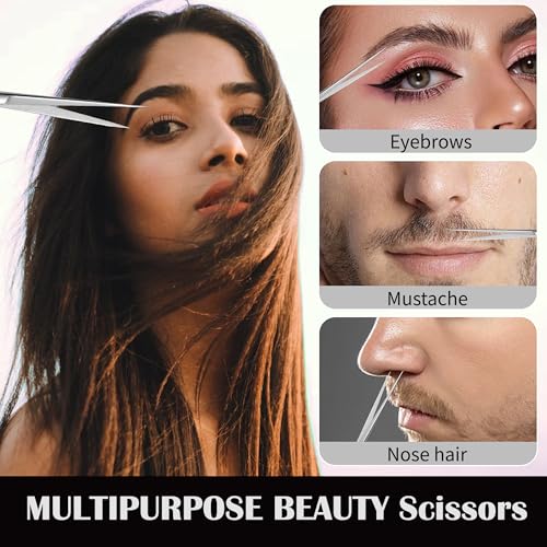 Small Scissors for Beauty and Personal Care - color: Silver