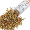 Miyuki Delica Seed Beads - color: DB0501 - 24K Gold Iris