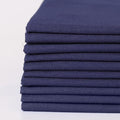10 Pieces 18 x 21 Inches Cotton Fabric Precut Quilting Fabric Bundles Solid Colors Layer Cakes Quilt Material for DIY Craft Sewing Embroidery (Royal Bule) - color: Royal Blue