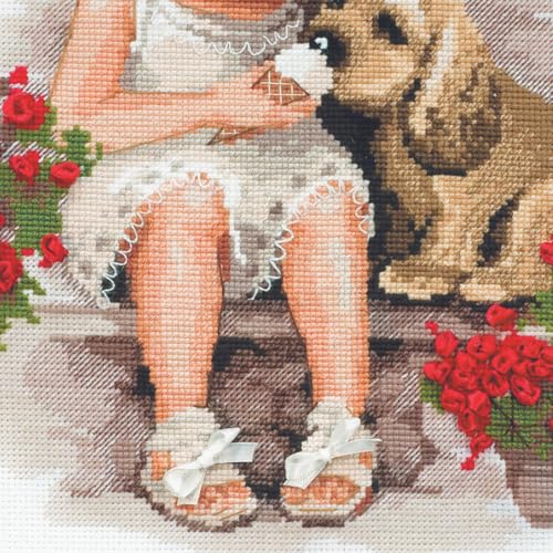 RIOLIS 1333 Sweet Tooth Counted Cross Stitch Kit 11.81 x 11.81 in - style: Sweet Tooth 1333