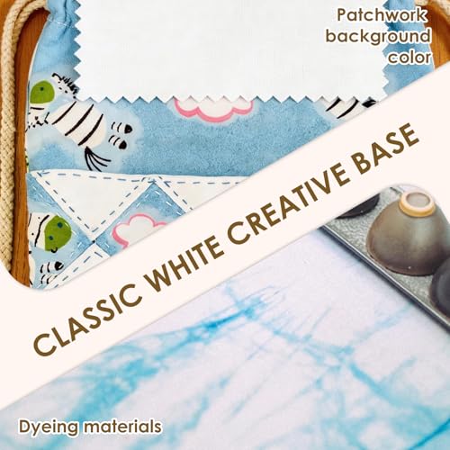 200 Pack 5x5 inch Cotton Fabric Squares, 5'' Precut Cotton Fabric Squares
