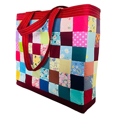 8"x8" 50pcs Cotton Fabric Squares for Sewing Quilting Supplies-Floral - color: Floral, size: 50 PCS 8"x8"