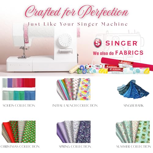 Singer Fabric, 100% Cotton, Embroidery Fabric, Cut by The Yard, Purple - color: Purple