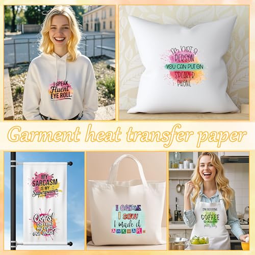Funny DTF Transfers Ready to Press, Iron on Decals for T-Shirts - color: Funny506