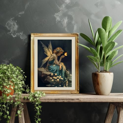 3 Sheets Elegant Fairy Rub on Transfers for Crafts, 12×6in - style: Elegant Fairy
