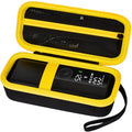 Hard Tire Inflator Case for Airmoto 120 PSI Air Compressor - color: Black+Yellow Zipper