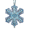 Ice Crystal Beaded Counted Cross Stitch Ornament Kit Mill Hill 2012 Snow Crystals MH162306