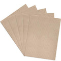 Aida Cloth 14 Count Cross Stitch Fabric,12×18inch,5Pcs (litgh Khaki) - color: Tan