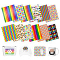 LGBT Stripes Sublimation Transfer Ink Paper 12 Sheets 12 * 10in - color: Pride-12