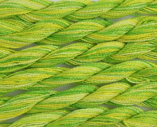 KCS 162 Yards(150 Meters) Mercerized Pearl Cotton Crochet Needlepoint Thread,Size 5,6 skeins,4069 - color: 4069
