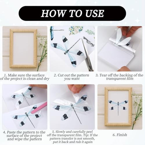 Wxiben 15 Pcs Inspirational Quote Rub on Transfers for Crafts and Furniture - style: Vintage Words