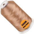 New brothread 5000M Huge Spool Embroidery Thread-Cinnamon Fits Janome Color - color: Cinnamon-N236
