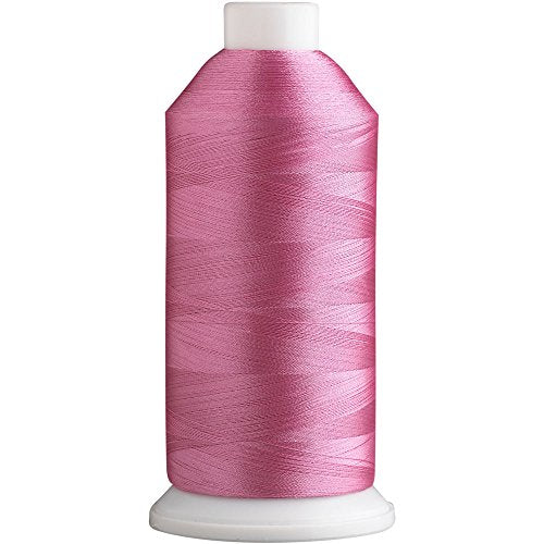 Superpunch SuperB Embroidery Thread 40wt, 5000 m Cone, Fuschia Pink 321 - color: Fuschia Pink 321, size: Pack of 1