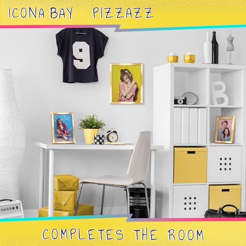 Icona Bay 4x6 Picture Frame, Gold Solid Wood Scandinavian Style Frame for Photo, Pizzazz Collection - color: Gold, size: 4x6