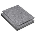 PATIKIL 8x6 Inch Lamp Base Felt, 6Pack 3mm Thickness Rectangle Felt Furniture Pad Soft Adhesive Non-Slip Anti-Scratch Backed Felt for Lamp Furniture DIY Craft, Grey - color: Grey, size: 8x6 Inch