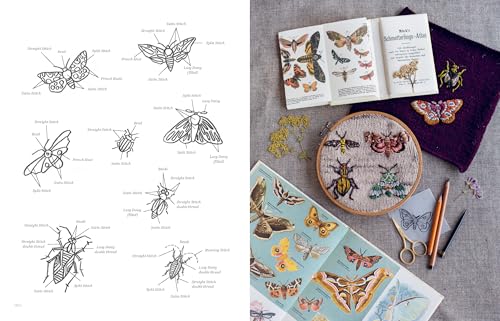 Embroidery on Knits: 18 Nature-Inspired Templates for Stitching on Wool