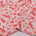 Cherry Blossom Fabric,160 GSM Japanese Cotton Fabric Gold Hot Stamping,59 Inches Wide for Sewing Clothing Bag Tablecloth Sofa Pillow DIY Craft (3 Yard pre Cut) - color: Cherry Blossom, size: 3 yard